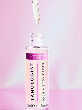 Tanologist Light Self Tan Drops - Face & Body Spray UNOPENED